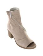 Summit By White Mountain Fantasia Si0130 Spiral-zip Suede Booties