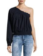 Free People Anabelle Cotton One-shoulder Top