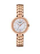 Tissot T-lady Flamingo Stainless Steel Bracelet Watch