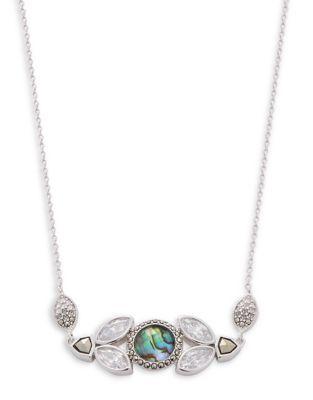 Judith Jack Crystal Multicolored Pendant Necklace
