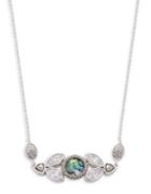 Judith Jack Crystal Multicolored Pendant Necklace