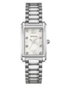 Bulova Ladies' Diamond And Stainless Steel Bracelet Watch-??6p157