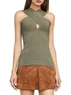 Bcbgmaxazria Bryna Off-shoulder Crisscross Top