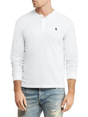 Polo Ralph Lauren Embroidered Cotton Henley