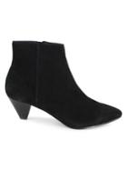 Nanette By Nanette Lepore Fawna Suede Cone-heel Booties