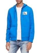 Calvin Klein Jeans Monogram Zip Front Hoodie