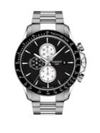 Tissot T-sport Stainless Steel V8 Automatic Chronograph Bracelet Watch