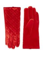 Cejon Quilted Velvet Gloves