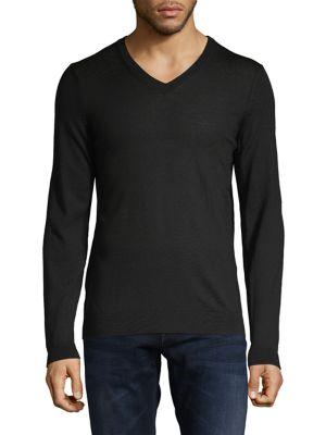 Boss V-neck Wool Sweater