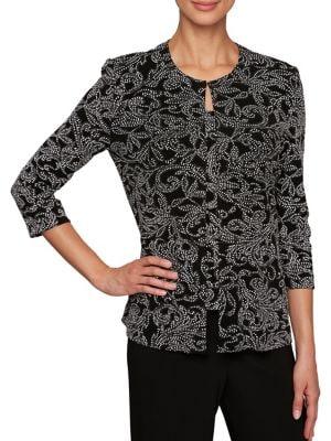 Alex Evenings 2-piece Printed Jacket & Camisole Set