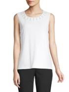 Karl Lagerfeld Paris Pearl Neck Camisole