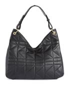 Karl Lagerfeld Paris Letitia Leather Hobo Bag
