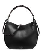 Coach Willow Floral Nomad Leather Hobo Bag