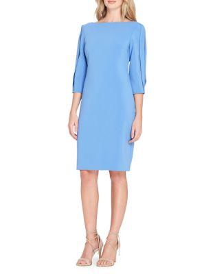Tahari Arthur S. Levine Petite Crepe Sheath Dress