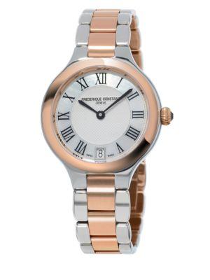 Frederique Constant Delight Automatic Two-tone Stainless Steel Bracelet Watch