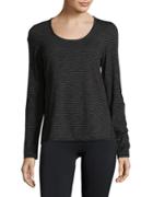 Marc New York Performance Striped Active Top