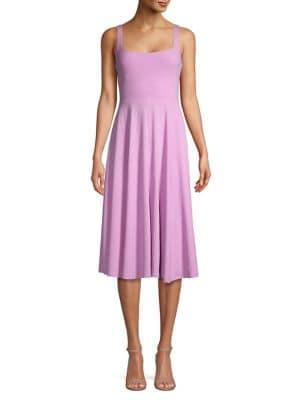 Astr The Label Faith Midi Fit-&-flare Dress