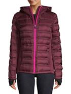Michael Kors Classic Hooded Quilted Jacket