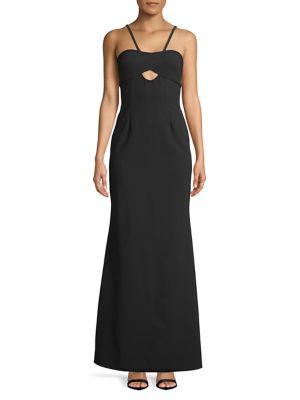 Jill Jill Stuart Cutout Trumpet Gown