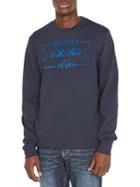 Buffalo David Bitton Logo Crewneck Sweatshirt