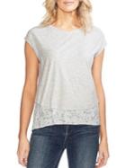 Vince Camuto Ethereal Dawn Layered Vintage Ditsy Top