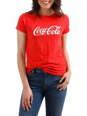 Lucky Brand Coca Cola Graphic Cotton Tee