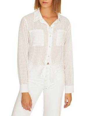 Sanctuary Resort Cotton Tie Top