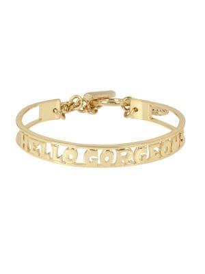 Bcbgeneration Affirmation Hello Gorgeous Cuff Bracelet