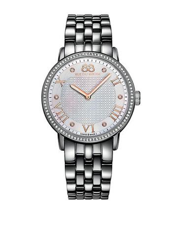 88 Rue Du Rhone Ladies Stainless Steel And Diamond Bracelet Watch