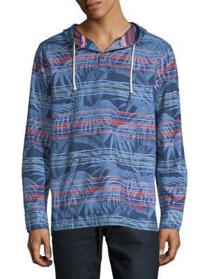 Tommy Bahama Pendleton Island Serape Striped Flannel Pullover