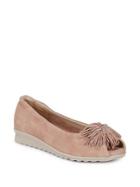 The Flexx Bocoloco Pom-pom Suede Flats