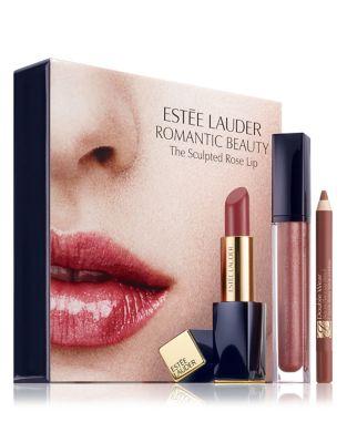 Estee Lauder Romantic Beauty: The Sculpted Rose Lip Set