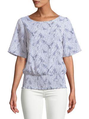 Michael Michael Kors Paisley Fleur Top