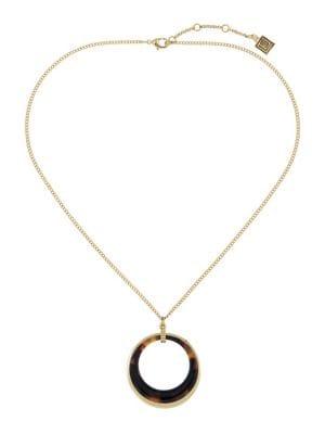 Laundry By Shelli Segal Round-shape Pendant Necklace