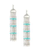 Design Lab Lord & Taylor Tiered Linear Fringe Earrings