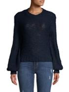 Finders Keepers Bishop-sleeve Pullover Sweater