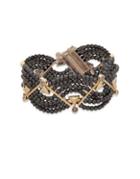 Givenchy Crystal Beaded Multi-strand Bracelet