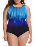 Longitude Plus Shimmermist One-piece Swimsuit