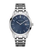 Bulova Stainless Steel Analog Watch