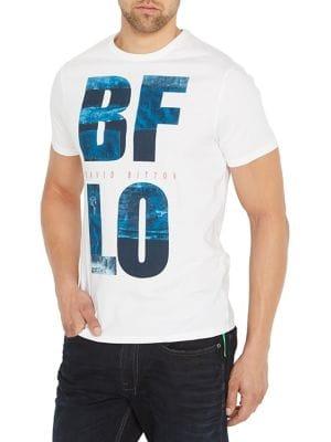 Buffalo David Bitton Tugreen Regular-fit Graphic Tee