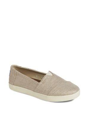 Toms Women's Avalon Metallic Slip-on Sneakers