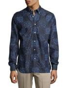 Brooks Brothers Red Fleece Paisley Patchwork Sportshirt
