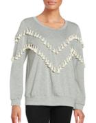 West Kei Fringe Accented Pullover