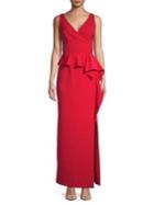 Vince Camuto Ruffled Floor-length Dress