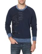 Buffalo David Bitton Facrew Cotton Sweatshirt