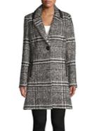 Sam Edelman Textured Plaid Coat