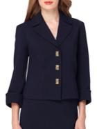 Tahari Arthur S. Levine Traditional-fit Notched Collar Jacket