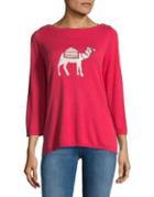Rafaella Petite Camel Knitted Sweater