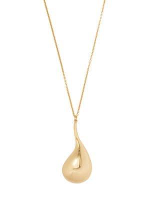 Sole Society Vintage Goldtone Pendant Necklace