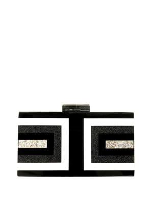 Sondra Roberts Geometric Colorblock Minaudiere